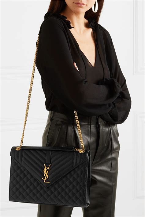 ysl large envelope purse